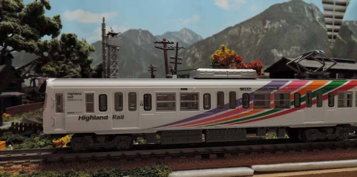 鉄道コレクション第21弾からアルピコと神鉄: 光山市交通局の